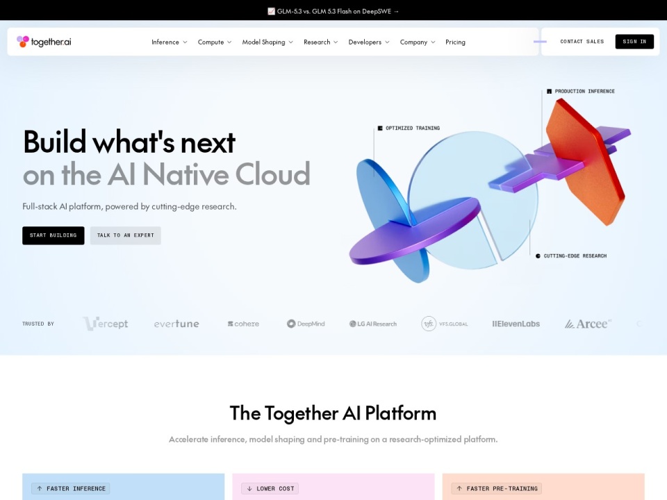 Together AI preview