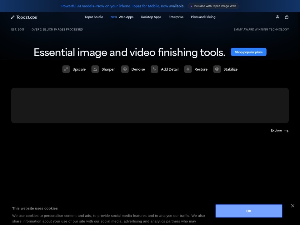 Topaz Video AI preview