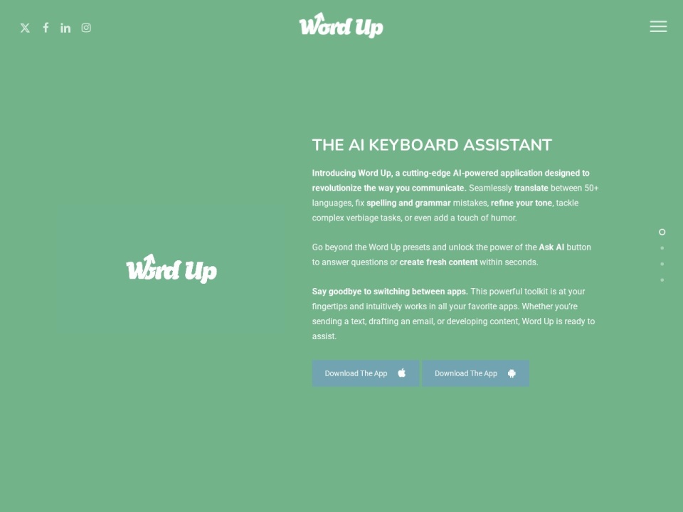 Word Up preview