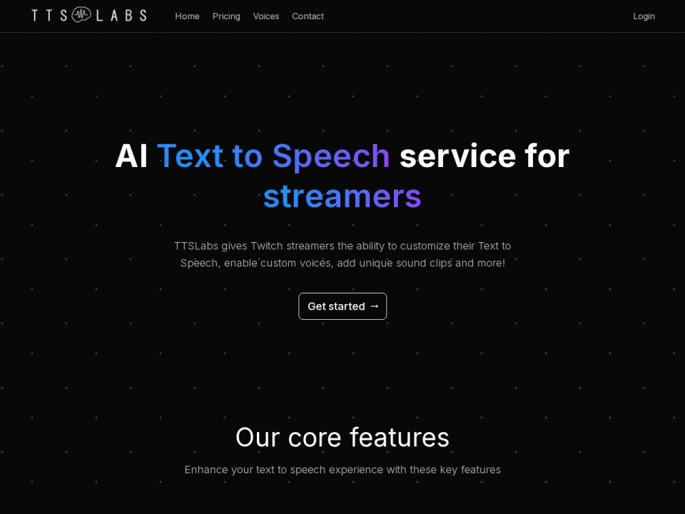 TTSLabs preview