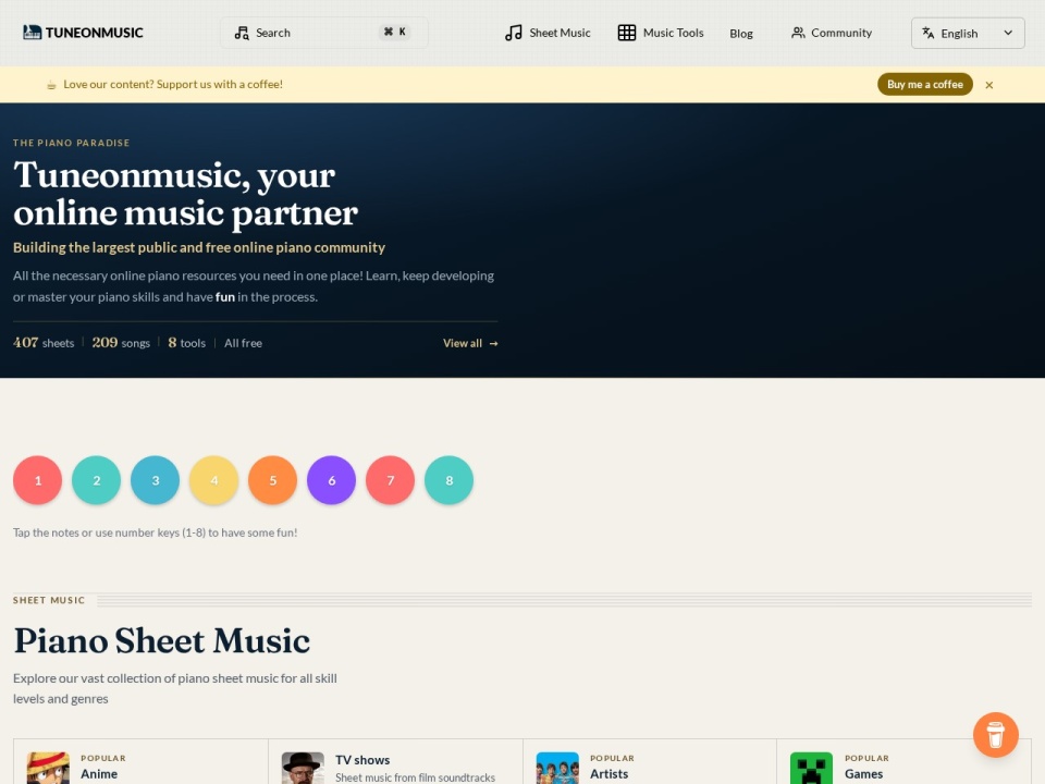 Tuneonmusic preview