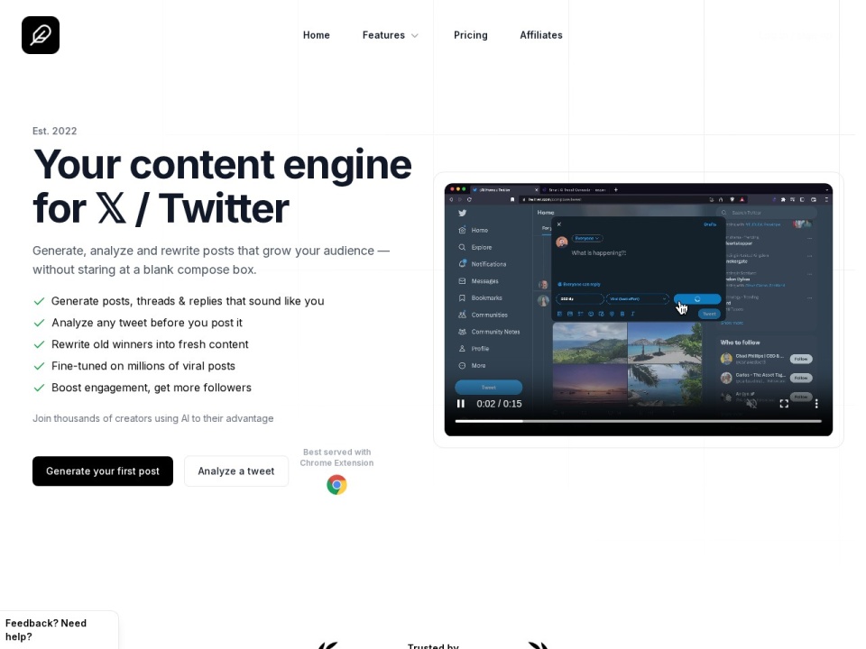 TweetAI preview