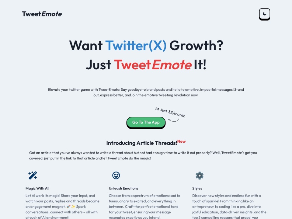 TweetEmote preview