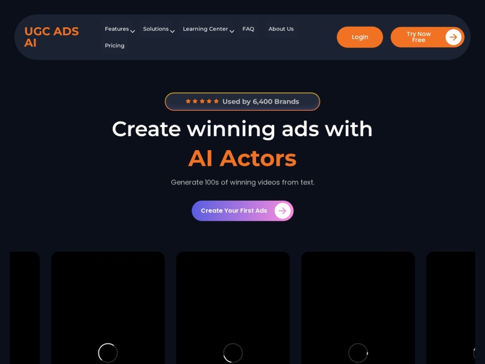 Ugc Ads AI preview