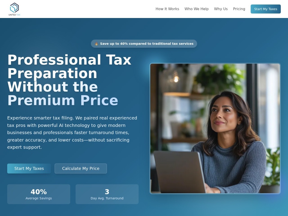 Unitedtax AI preview
