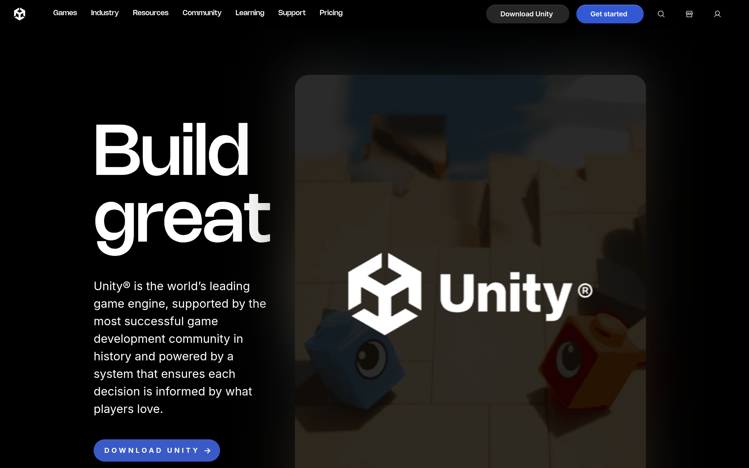Unity preview