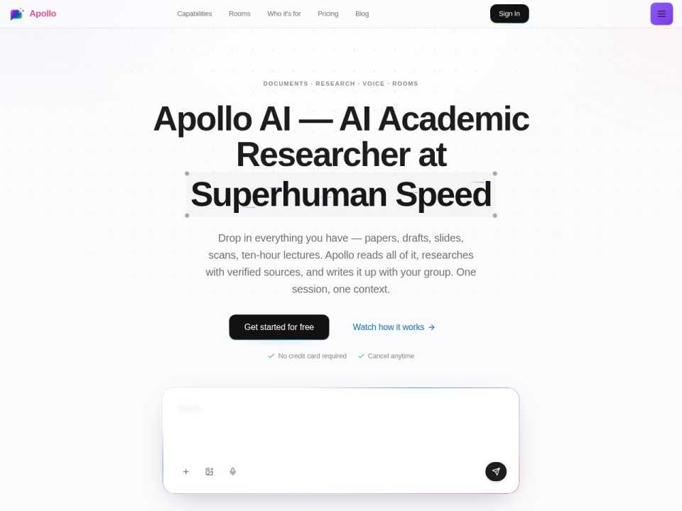 Apolloai preview