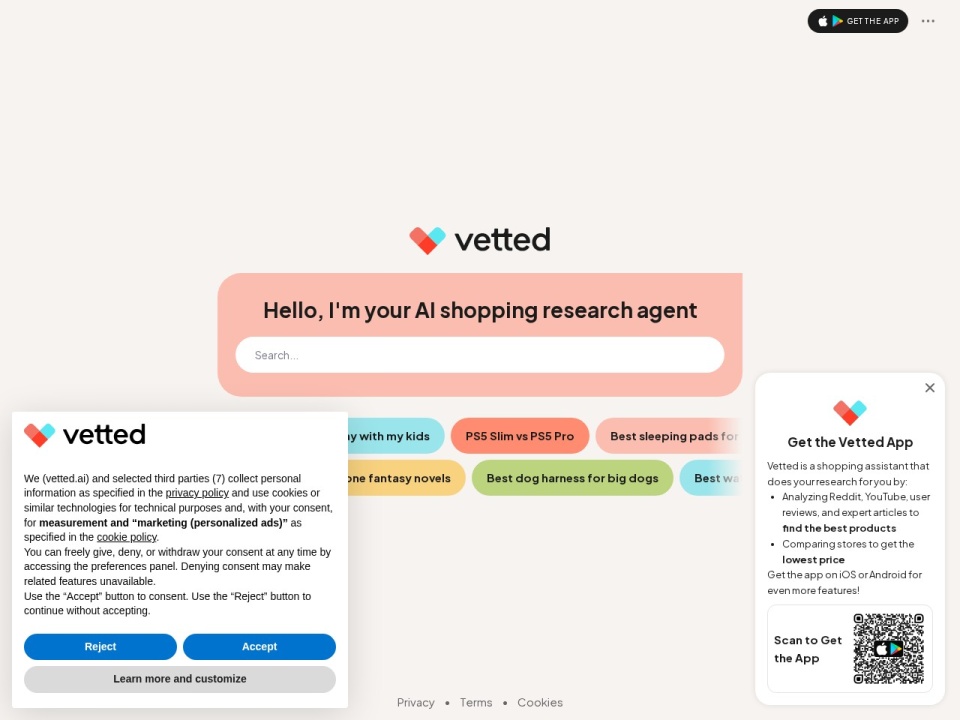 Vetted preview