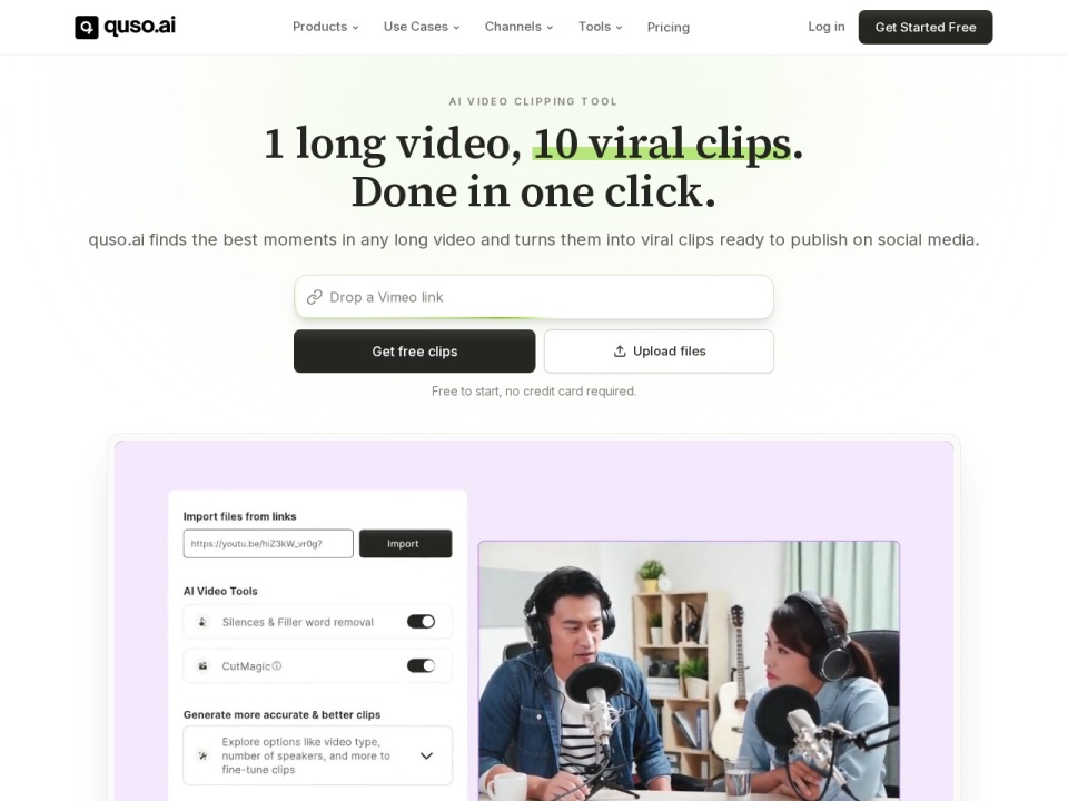 vidyo.ai preview