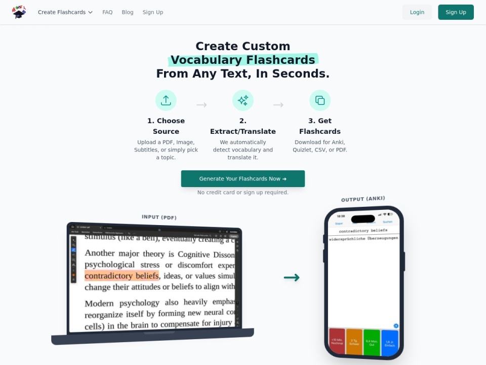 Vocabgenerator preview