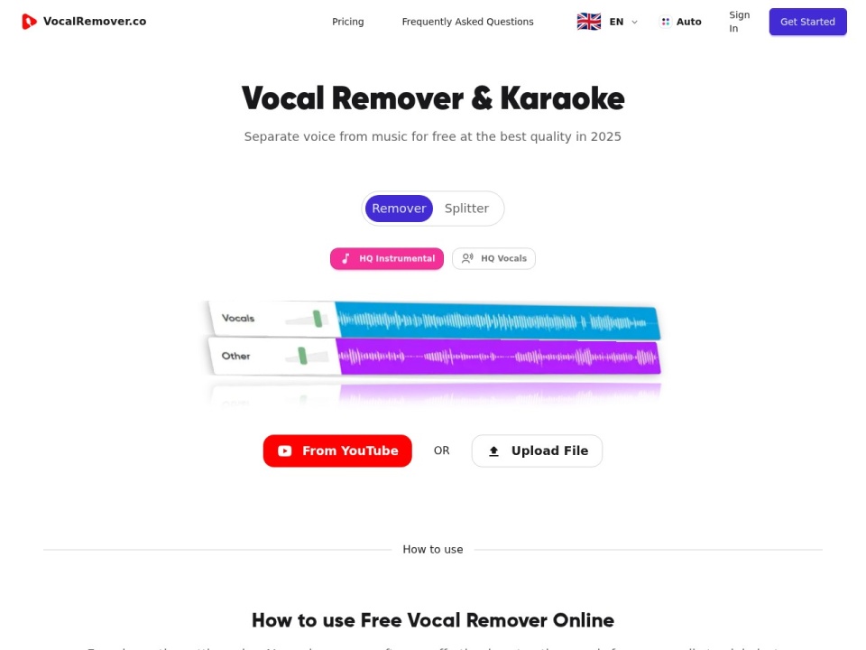 Vocalremover Co preview