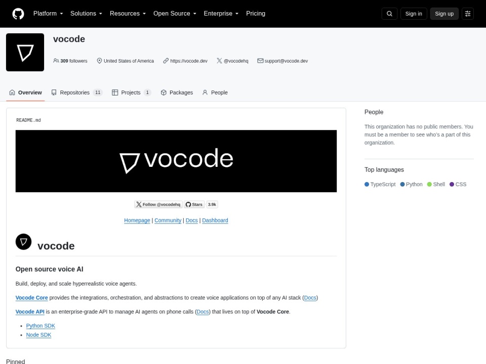 Vocode Dev preview