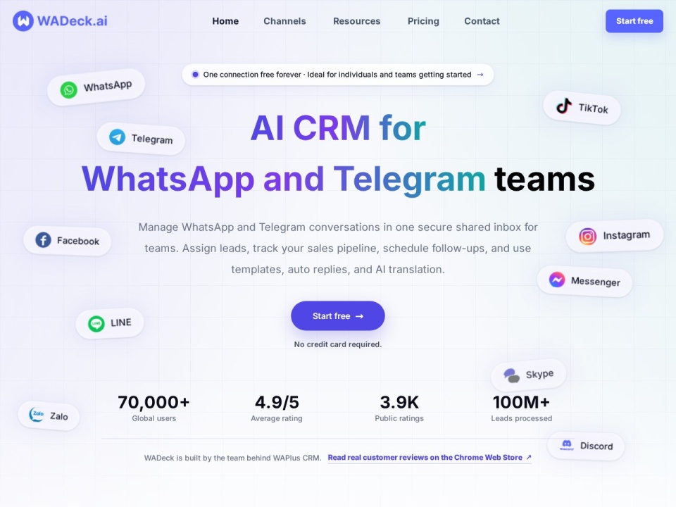 Wadeck AI Driven Whatsapp Crm preview