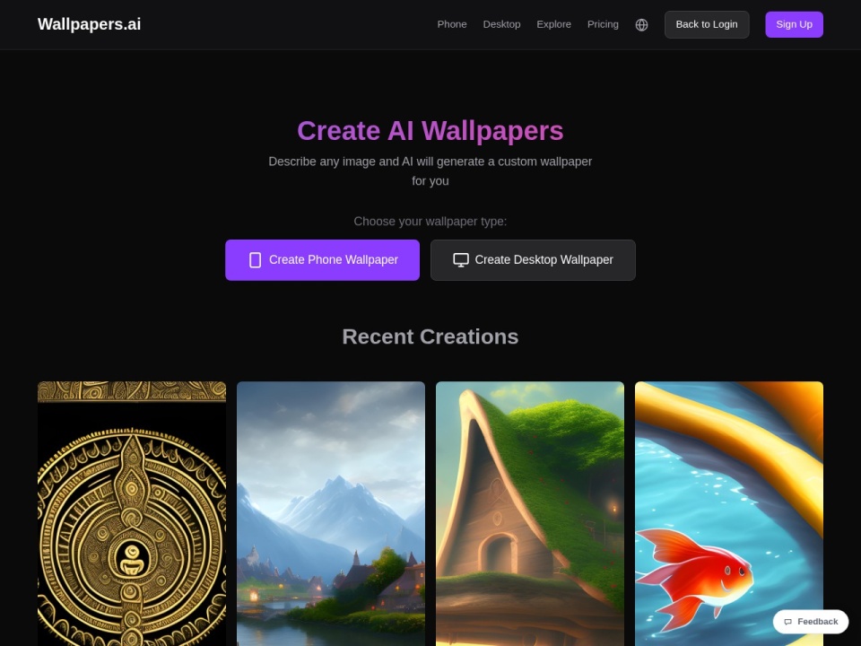 Wallpapers AI preview
