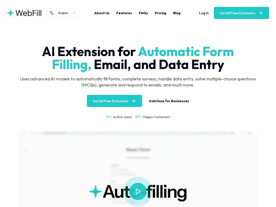 Webfill preview