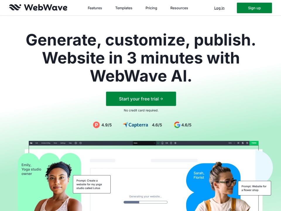 WebWave preview