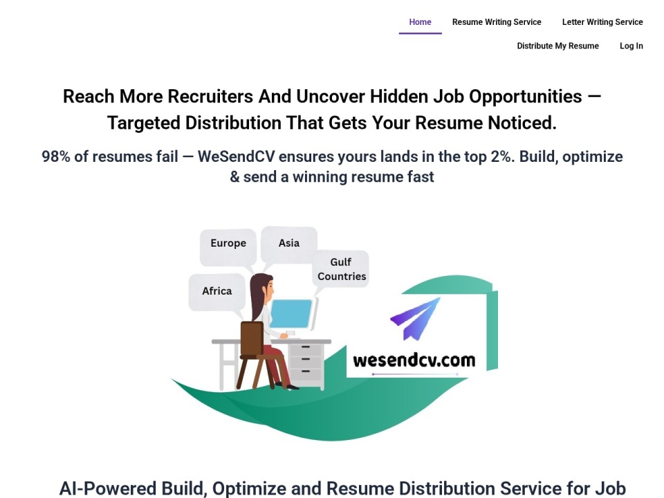 We Send Cv preview