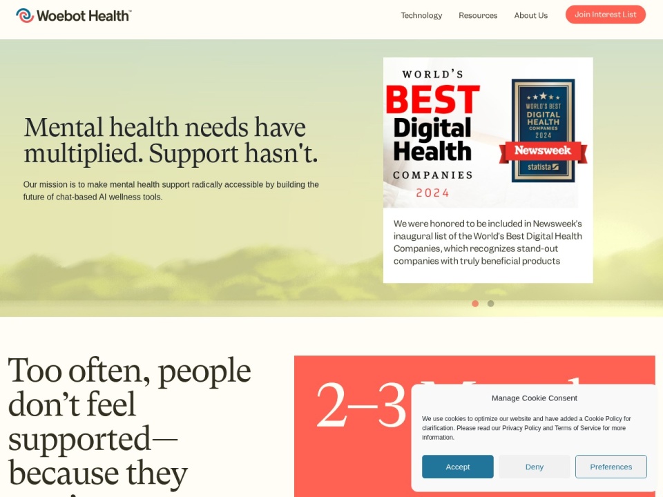 Woebot Health preview
