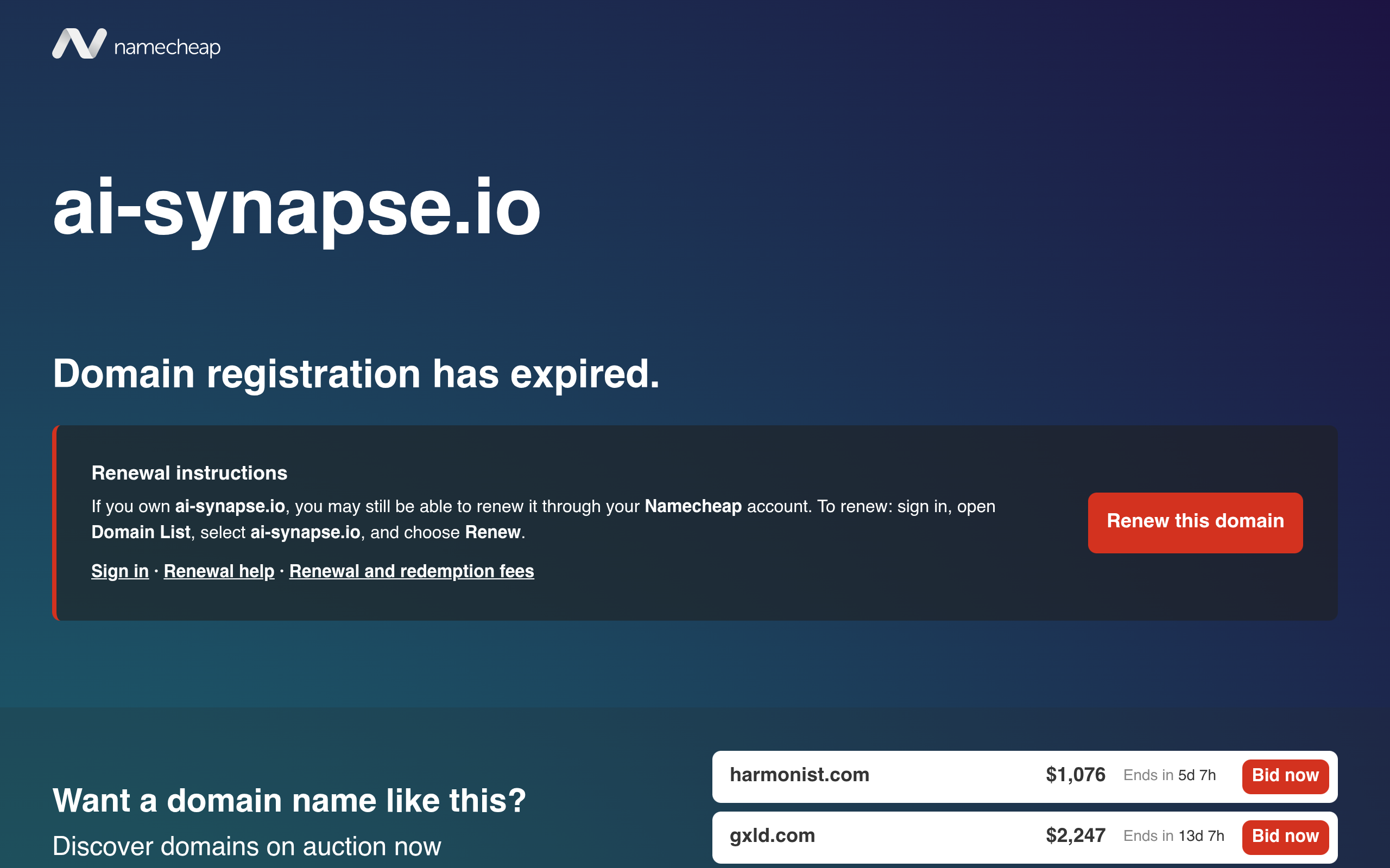 AI Synapse preview