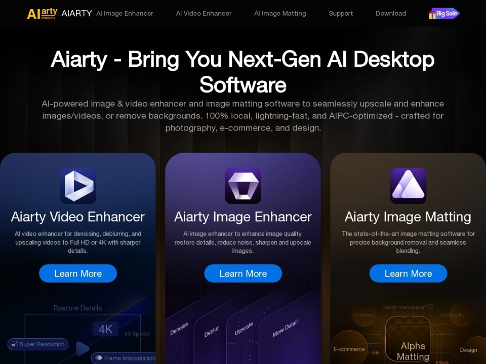 Aiarty Image Enhancer preview