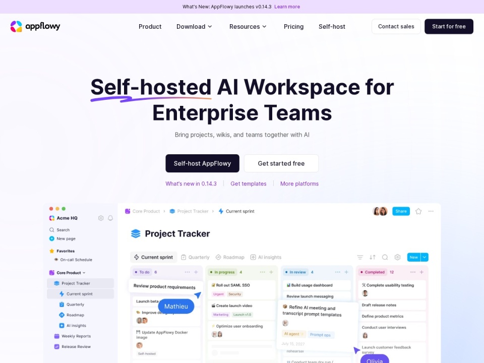 Appflowy Open Source Notion Alternative preview