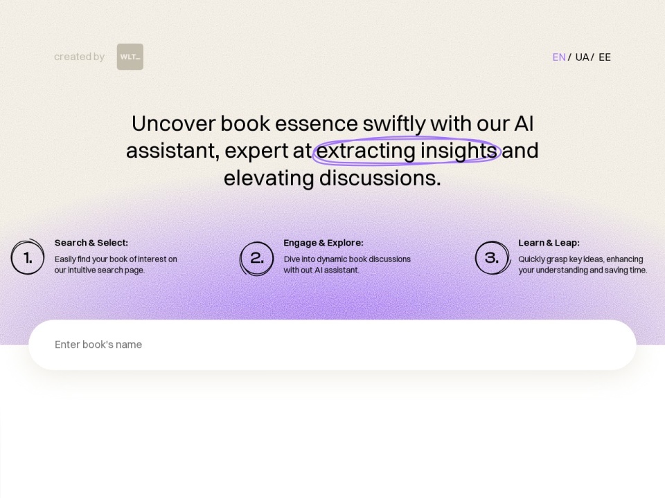 Booknote AI preview