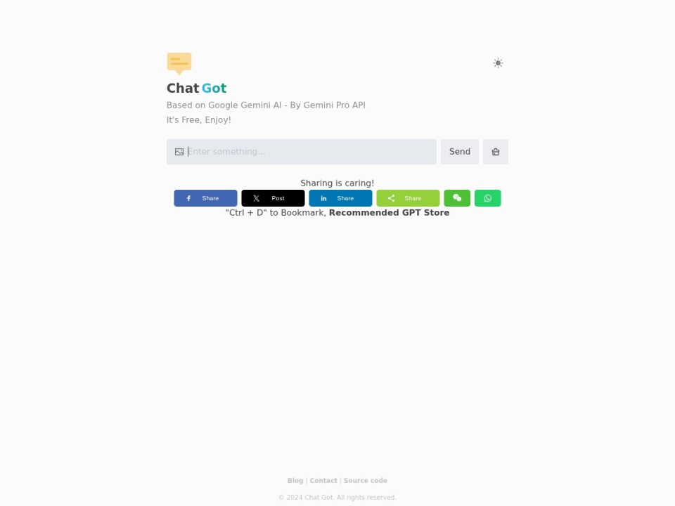Chat Gemini preview