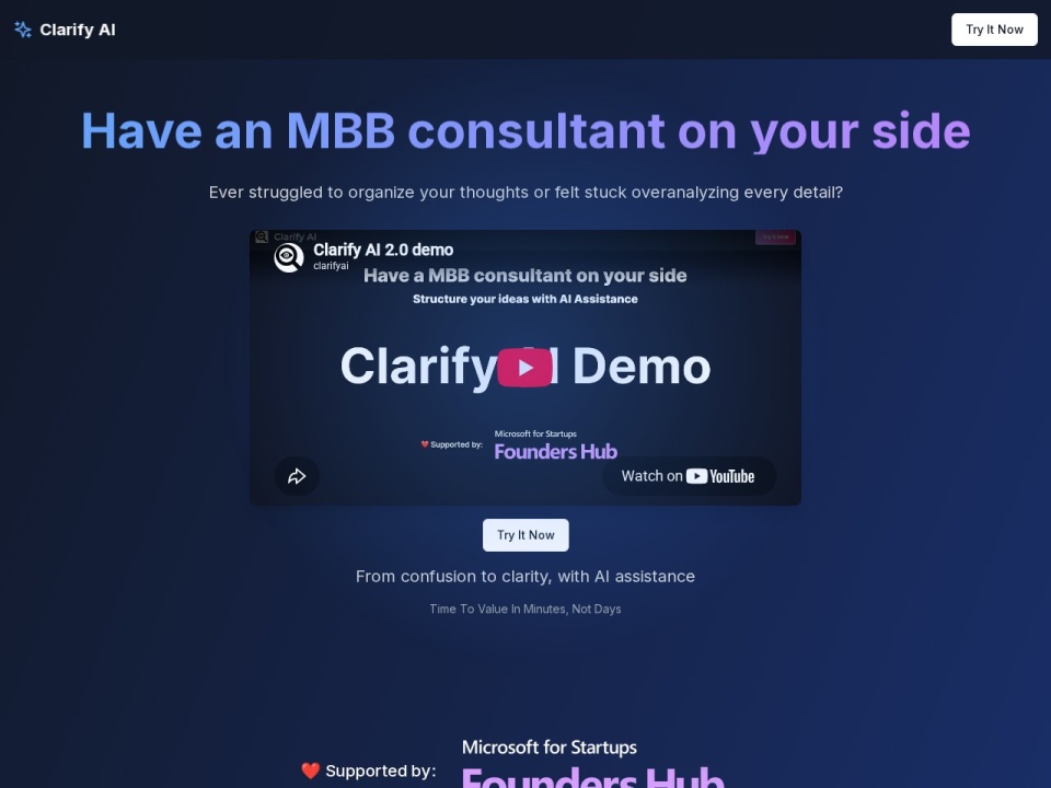 Clarify AI preview