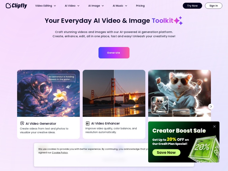 Clipfly preview