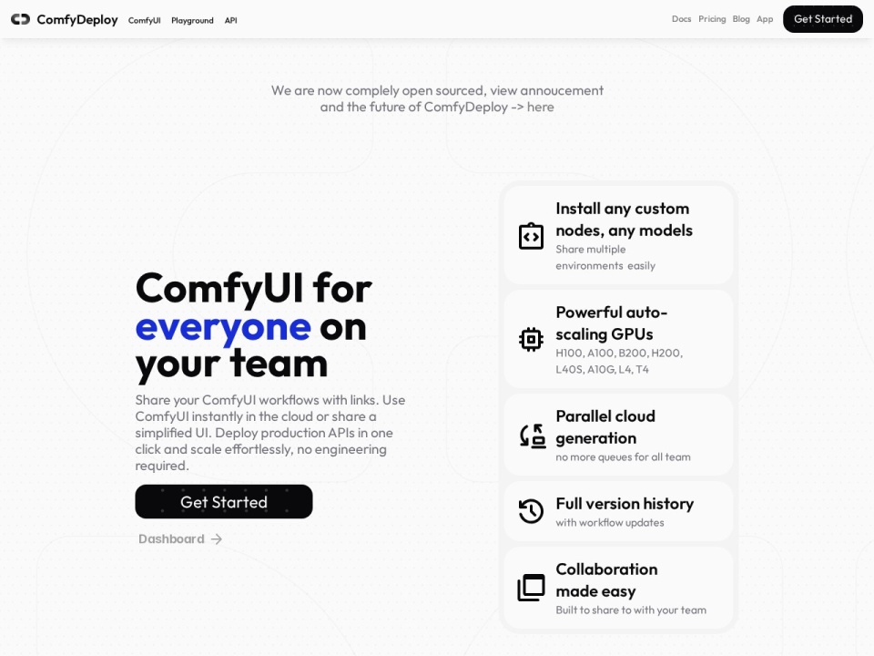 Comfy Deploy preview