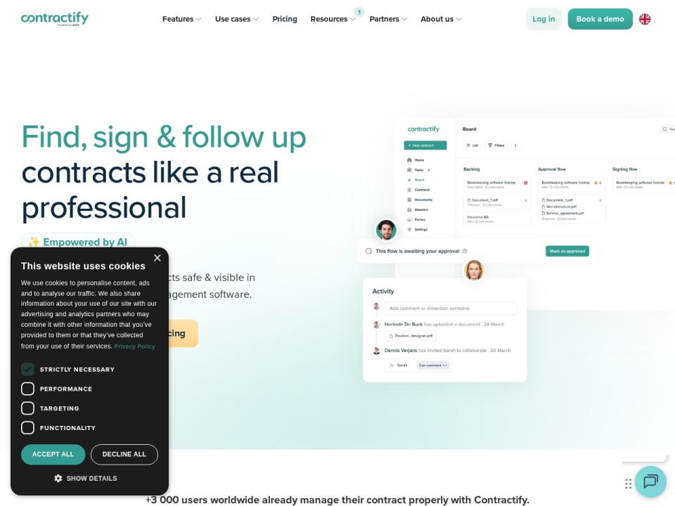 Contractify preview