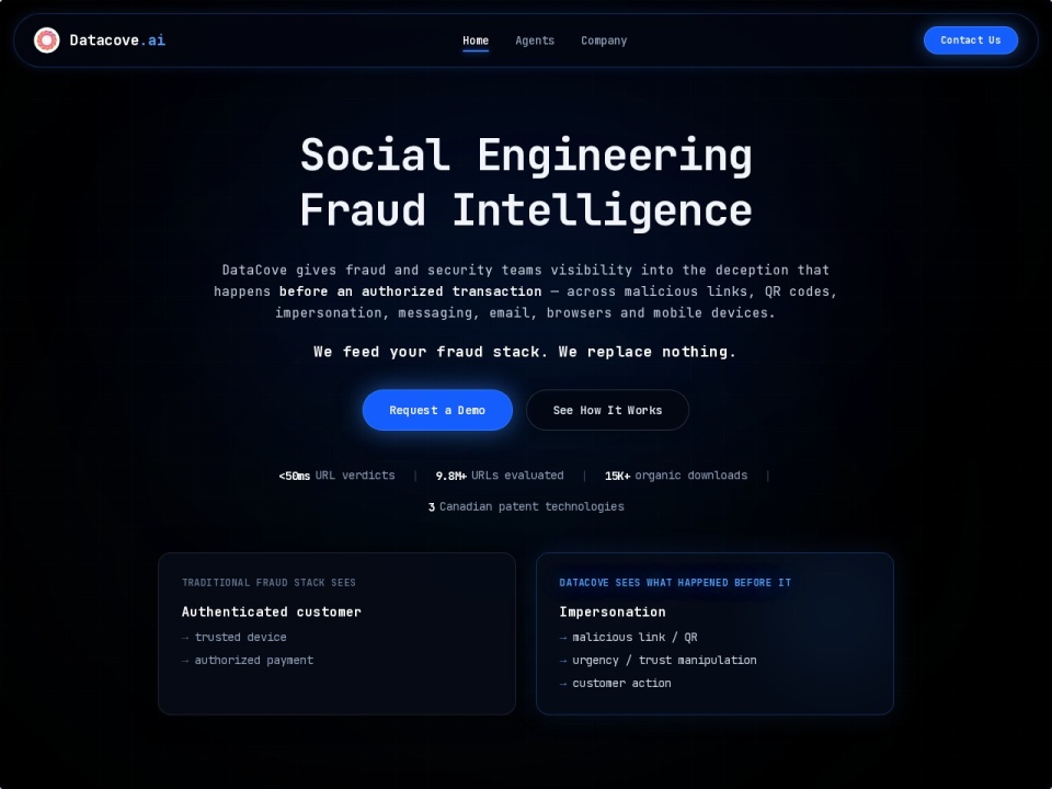 Datacove preview