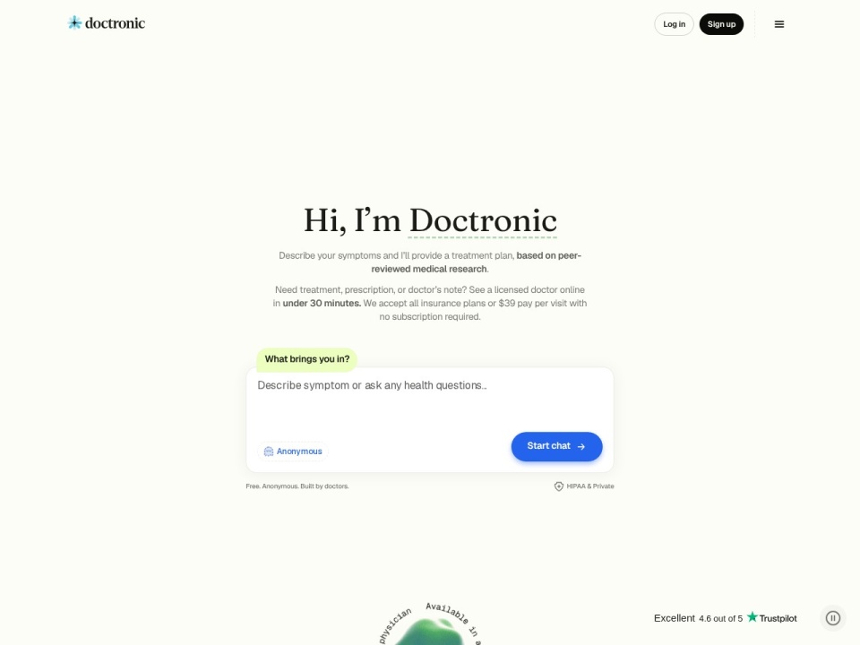 Doctronic AI Doctors Human Doctors preview