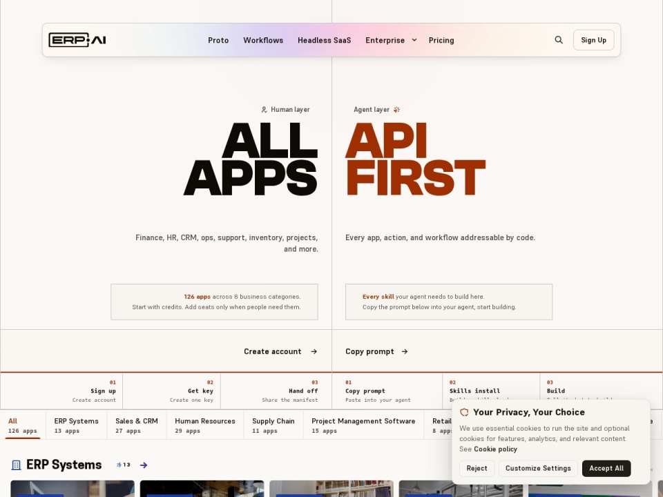 Erp AI preview