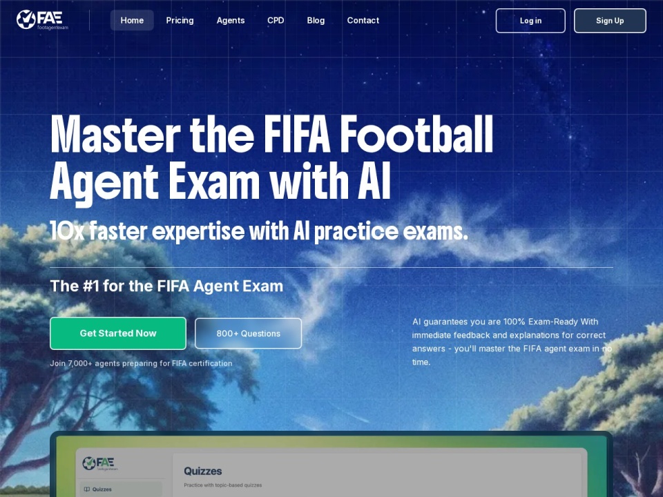 Footagentexam preview