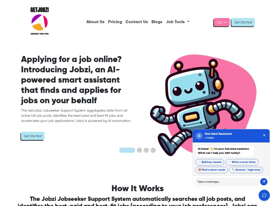 Jobzi Your AI Powered Job Search Wingman preview