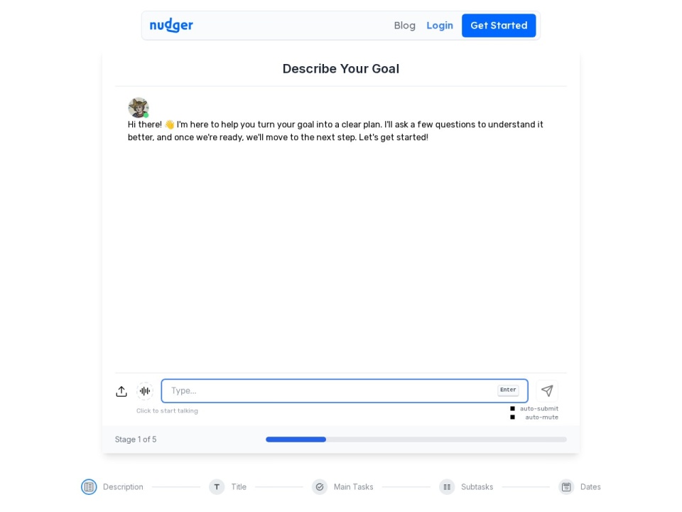 Nudger preview