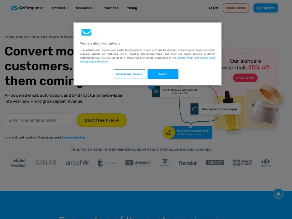 Getresponse Fr preview