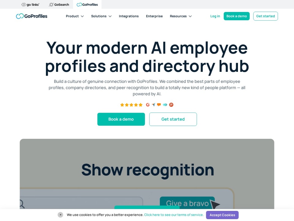 Goprofiles preview