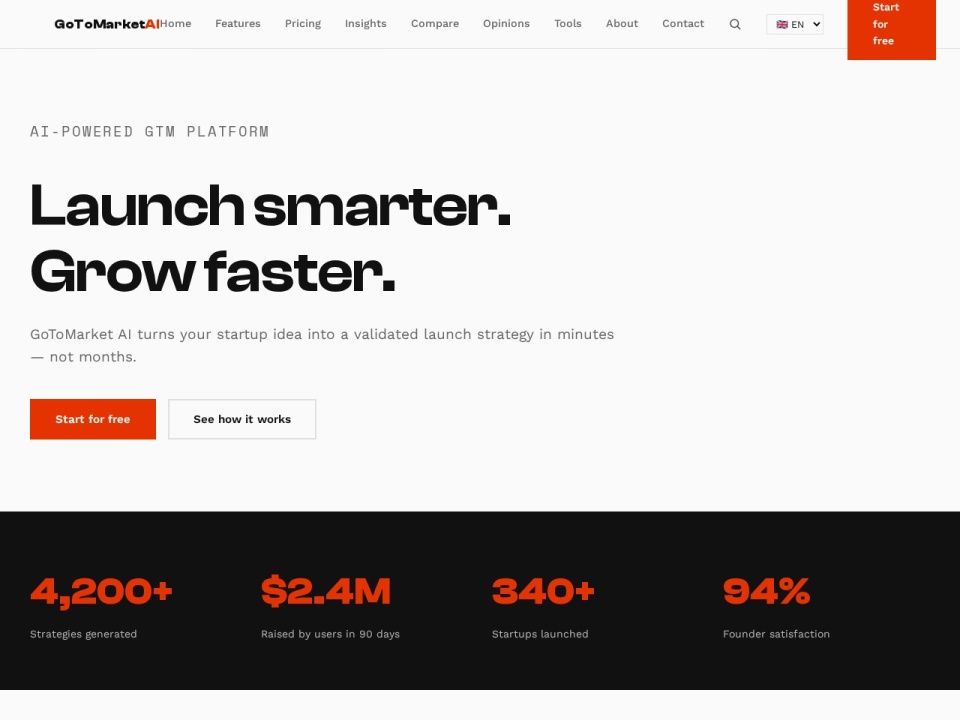 Gotomarket AI preview