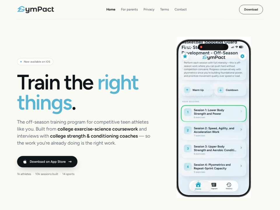 Gympact preview