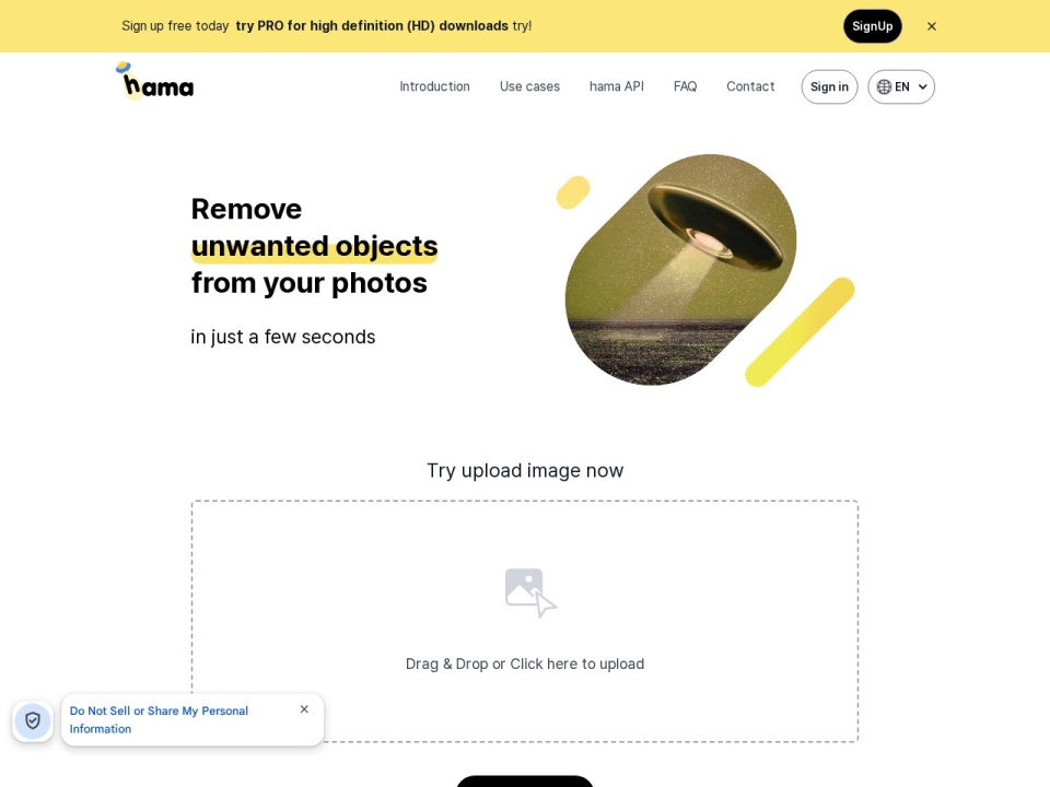 Hama Image Editing preview