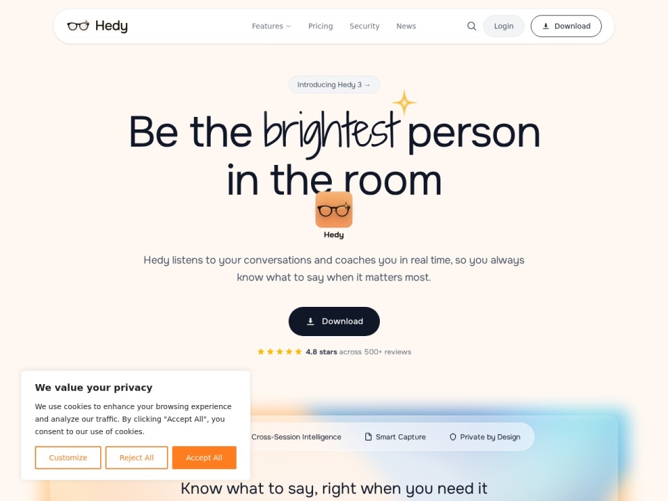 Hedy 2 0 Macos preview