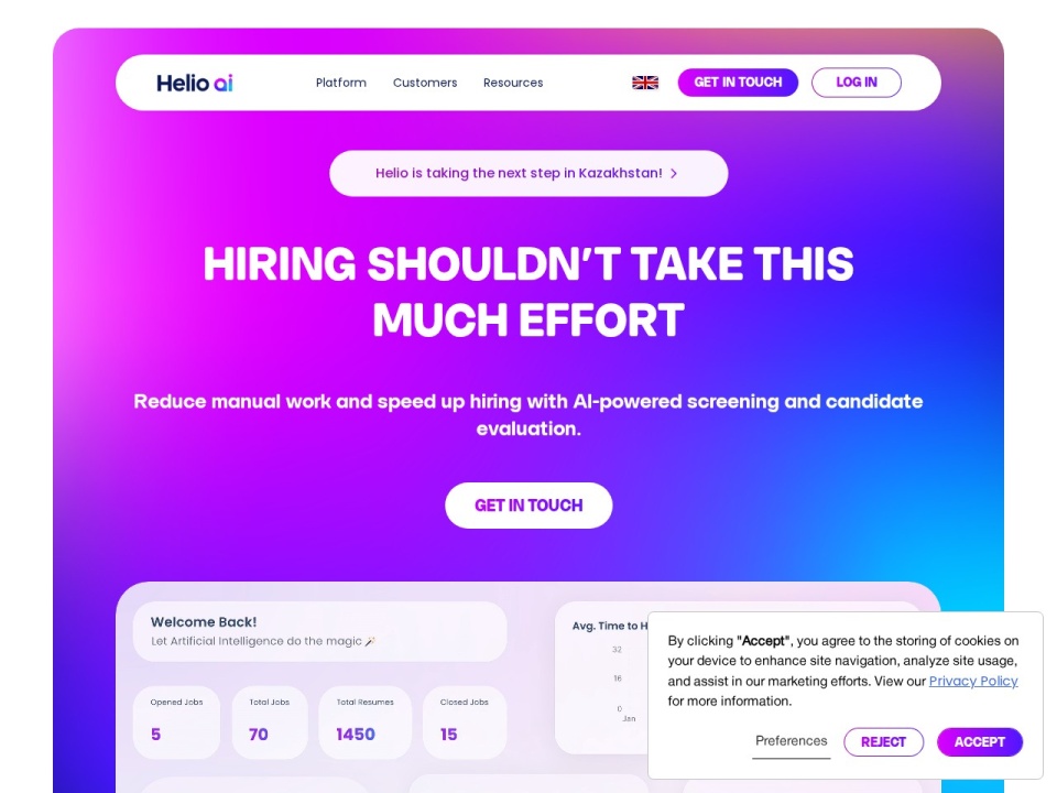 Helio AI preview