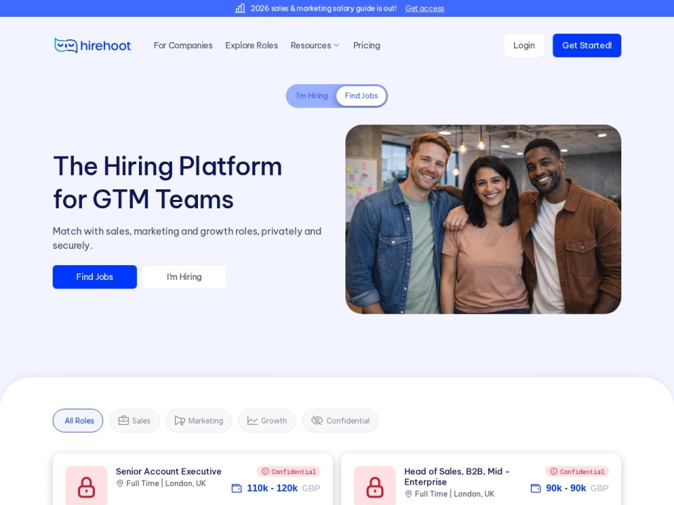Hirehoot preview