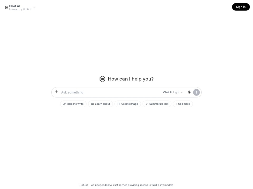 Hotbot preview