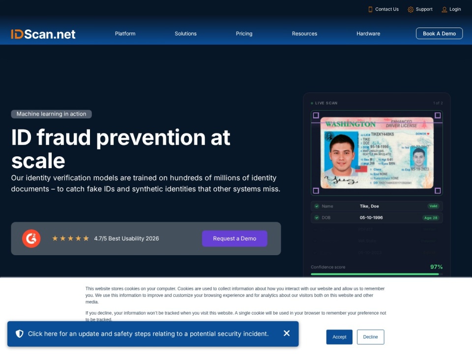Idscan preview