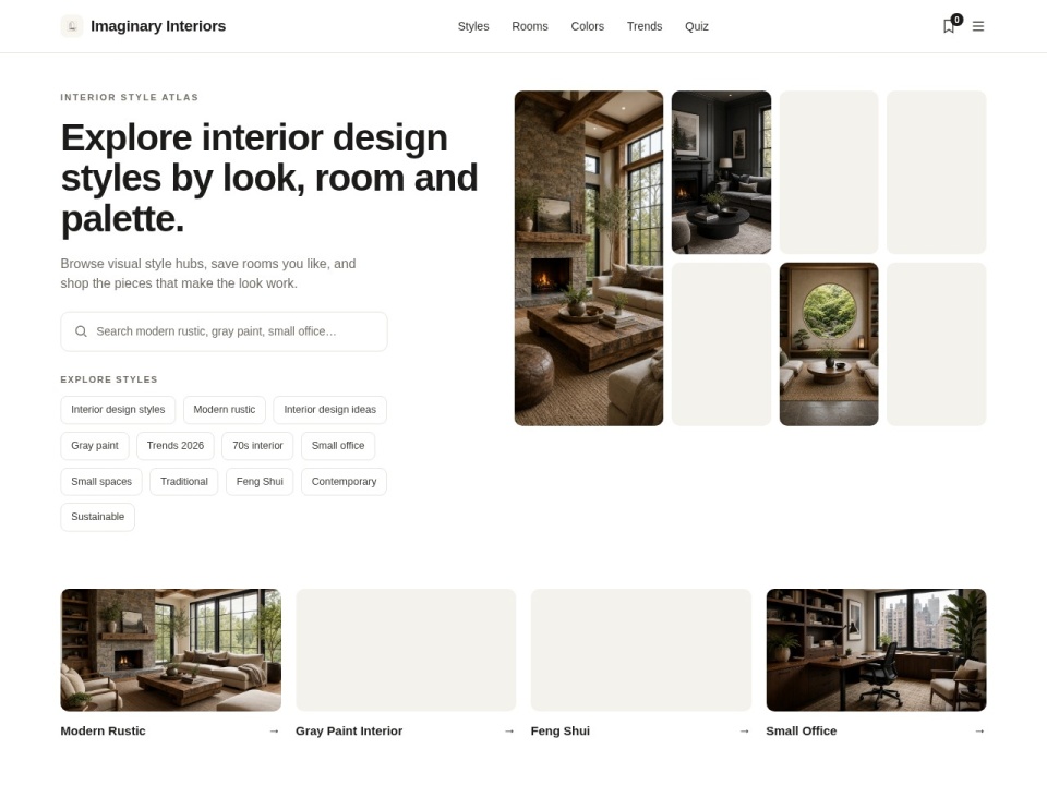 Imaginary Interiors preview