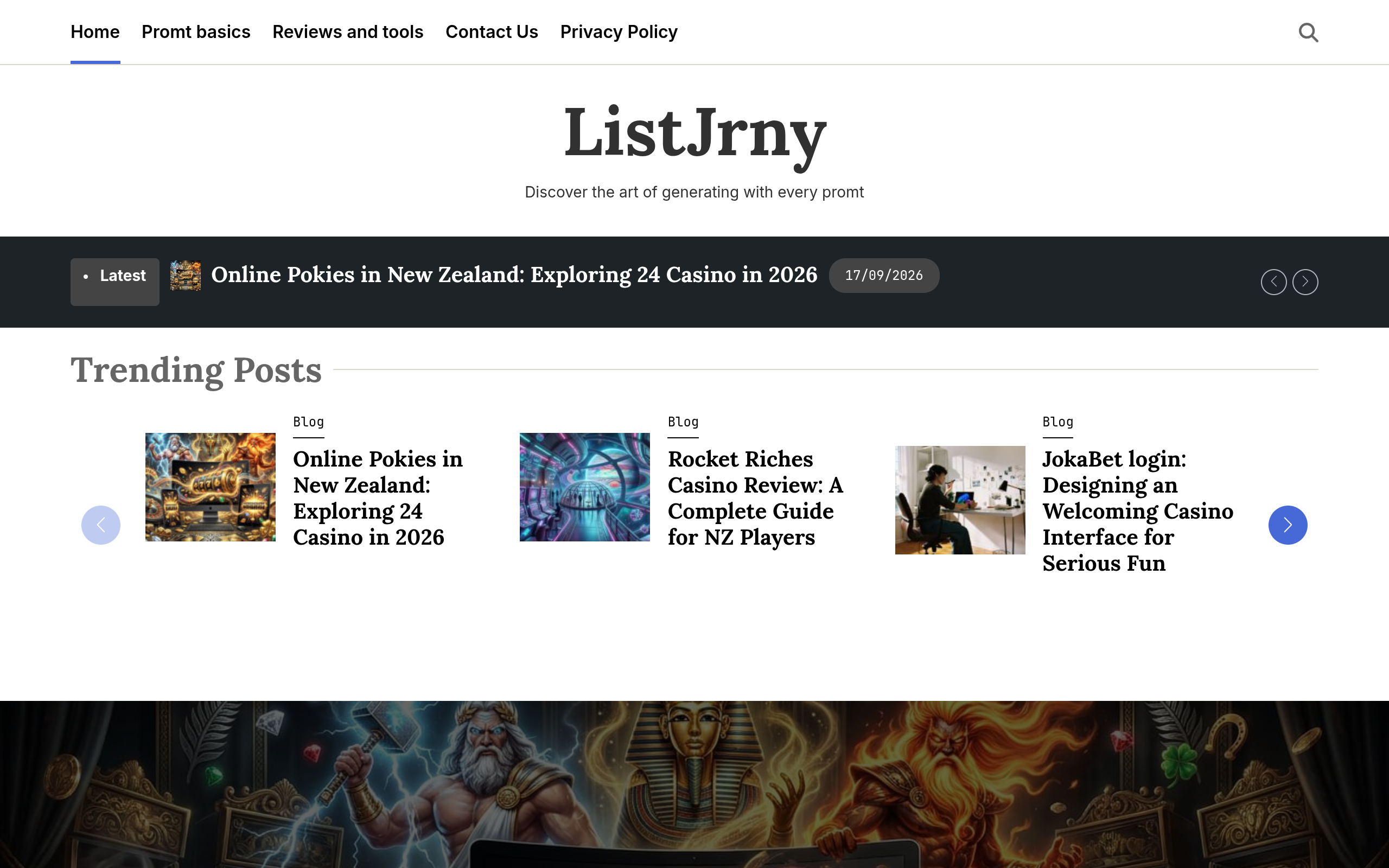 Jrnylist preview