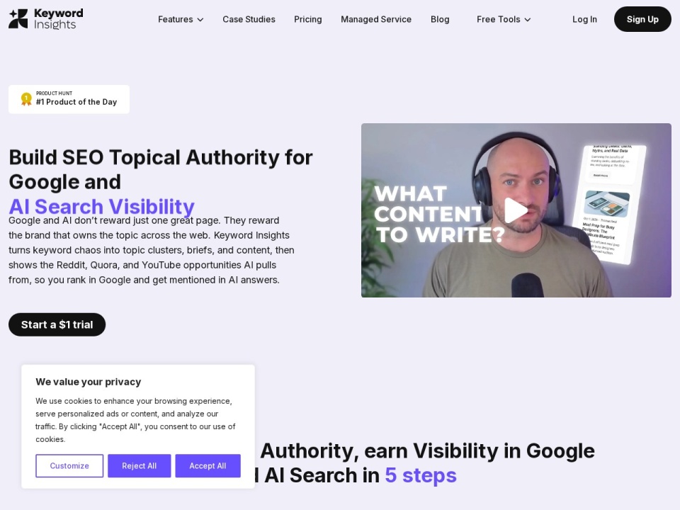 Keyword Insights preview